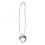 /TUA2 Collana cuore+rosa BIANCO c/plex pizzo NERO