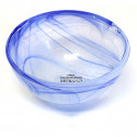 /05798 Coppetta d.16 vetro sfumato BLU/BIANCO