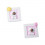 /C6020-R Quadretto 4x4 ORSETTO 2mod magnete ROSA