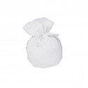 /K4003-B Sacchetto puffo d6,5x11 tipo cotone BIANCO