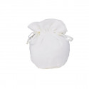 /K4003-P Sacchetto puffo d6,5x11 tipo cotone PANNA