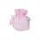 /K4003-R Sacchetto puffo d6,5x11 tipo cotone ROSA