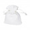 /K4010-P Sacchetto con cuore 9x11 tipo cotone PANNA
