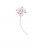 /K4114-R Rosellina stoffa d.5 ROSA