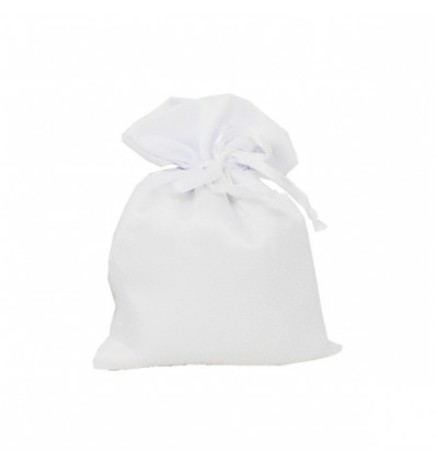 /K5049/13-B Sacchetto 10x13 raso BIANCO