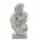 1354003 Statua coppia abbraccio gde h29 res. BIANCA