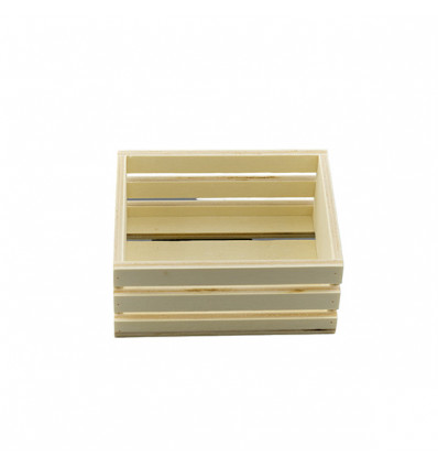 1322012 Cassettina rett.picc. 7x9x4h legno