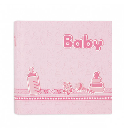 BE2420P Album bebe' 24x24 20 fogli BABY ROSA