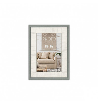 WE746 Cornice ISCHIA GREY 10x15 ps legno grigio/bco