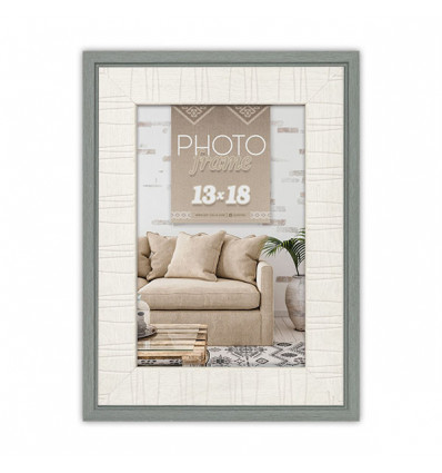 WE768 Cornice ISCHIA GREY 15x20 ps legno grigio/bco