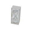 TB 1680 Clessidra h13 vetro MADREP. sabbia bianca GIFT BOX
