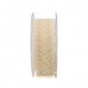 P62634 N.Pizzo nylon tir.lat. mm35x15mt ECRU' 2